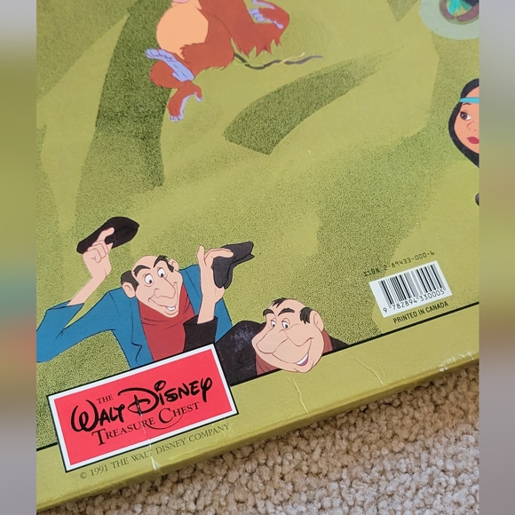 The Walt Disney Treasure Chest 1991 Book Collection Jungle Book Little Mermaid - Picture 3 of 9